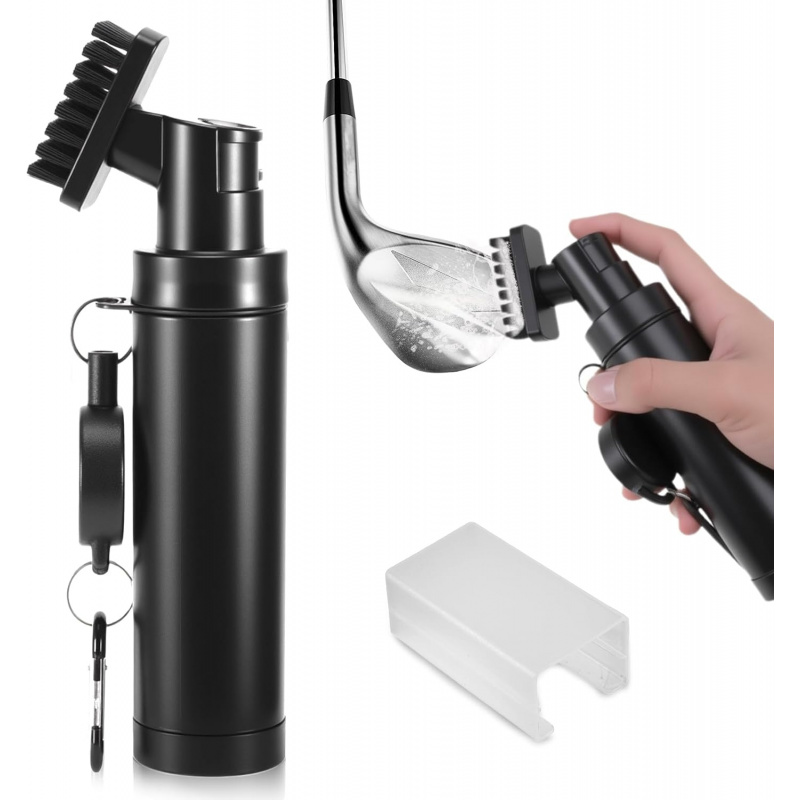Golf Equipment Suppliers - Golf Club Brush Cleaner with Retainer