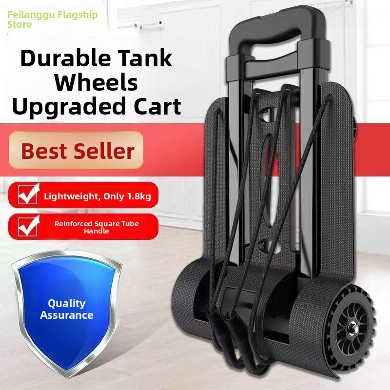 Portable Shopping Cart Hand-Pu – Pull Cart Fold Bewertung und Preis