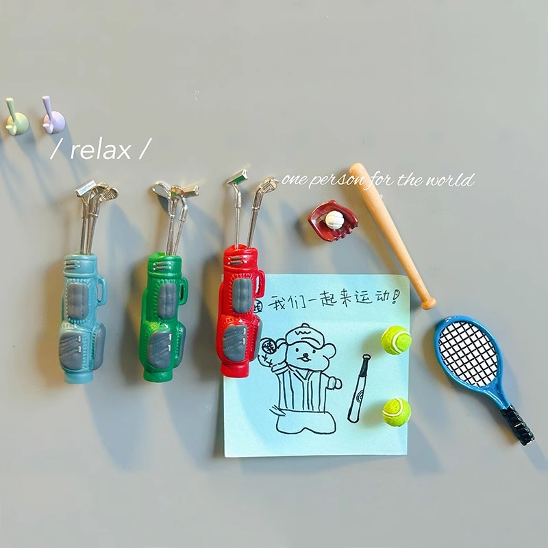 Sports Equipment Fridge Magnet – Golf Equipment Photos Bewertung und Preis