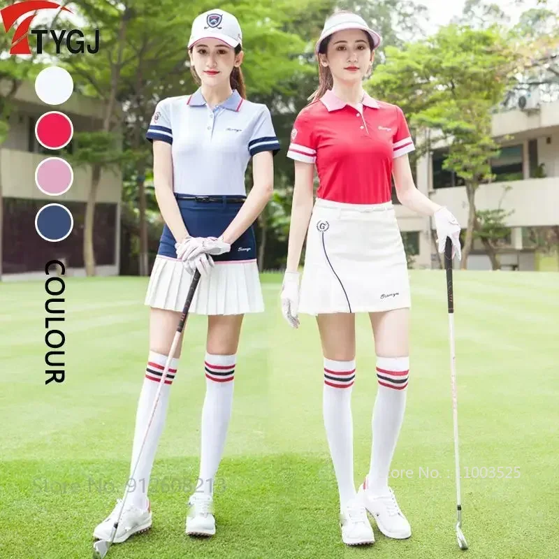 Ttygj Golf Shirt Women's Summe – Golf Equipment Women Bewertung und Preis