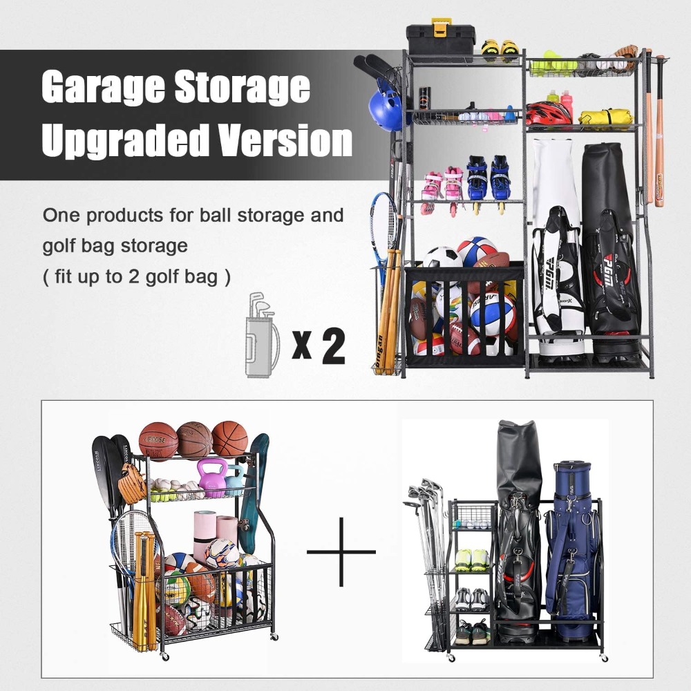 Garage Sports Equipment Storag – Golf Equipment Garage Storage Bewertung und Preis