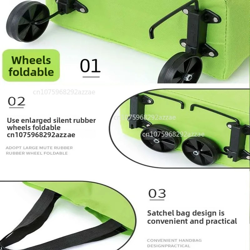 Portable Grocery Shopping Cart – Pull Cart Fold Bewertung und Preis