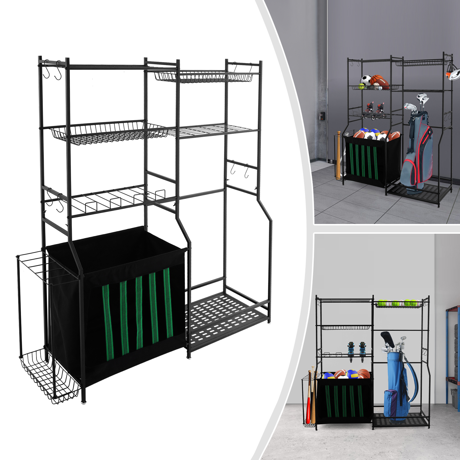 Sports Equipment Storage Rack  – Golf Equipment Garage Storage Bewertung und Preis