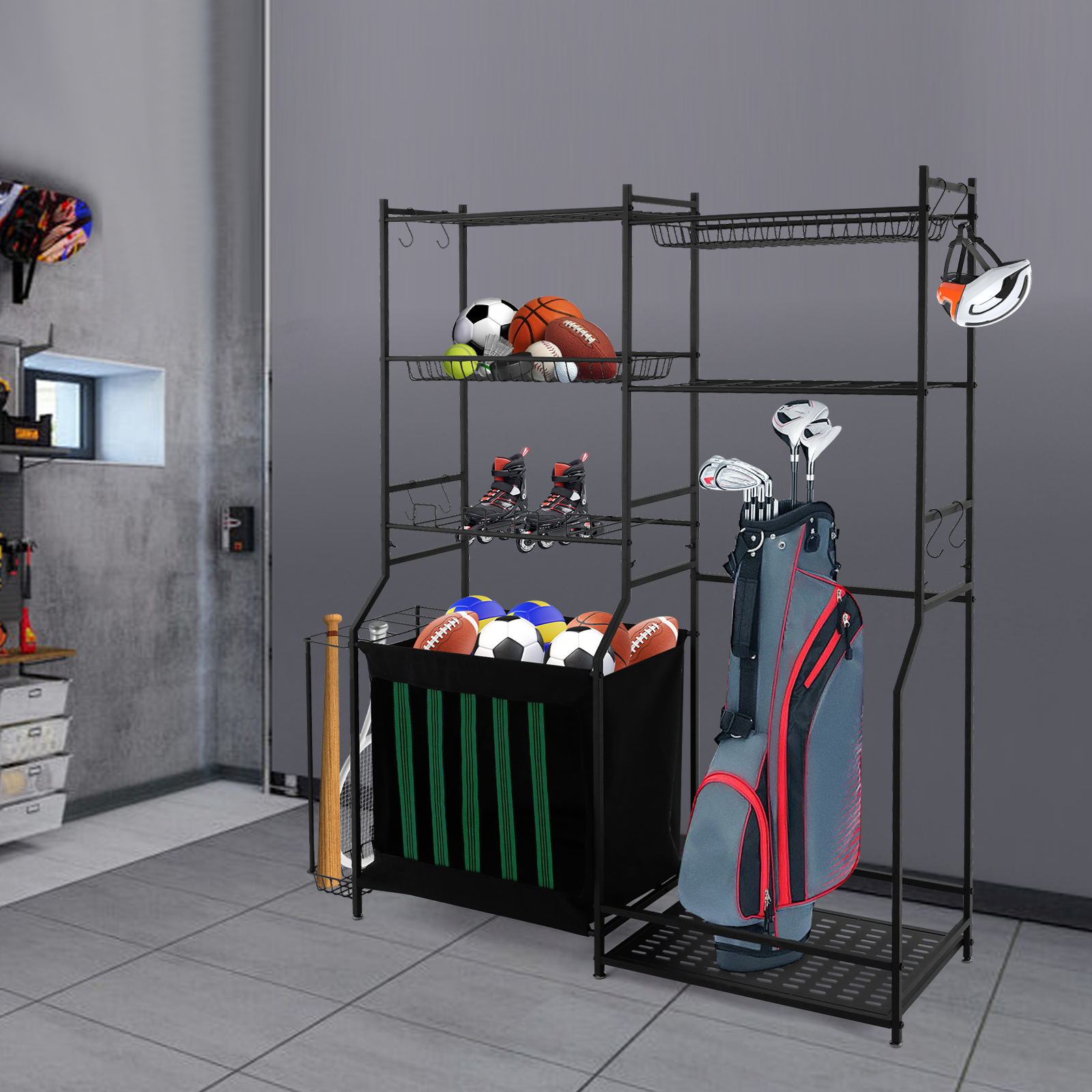Sports Equipment Storage Rack  – Golf Equipment Garage Storage Bewertung und Preis