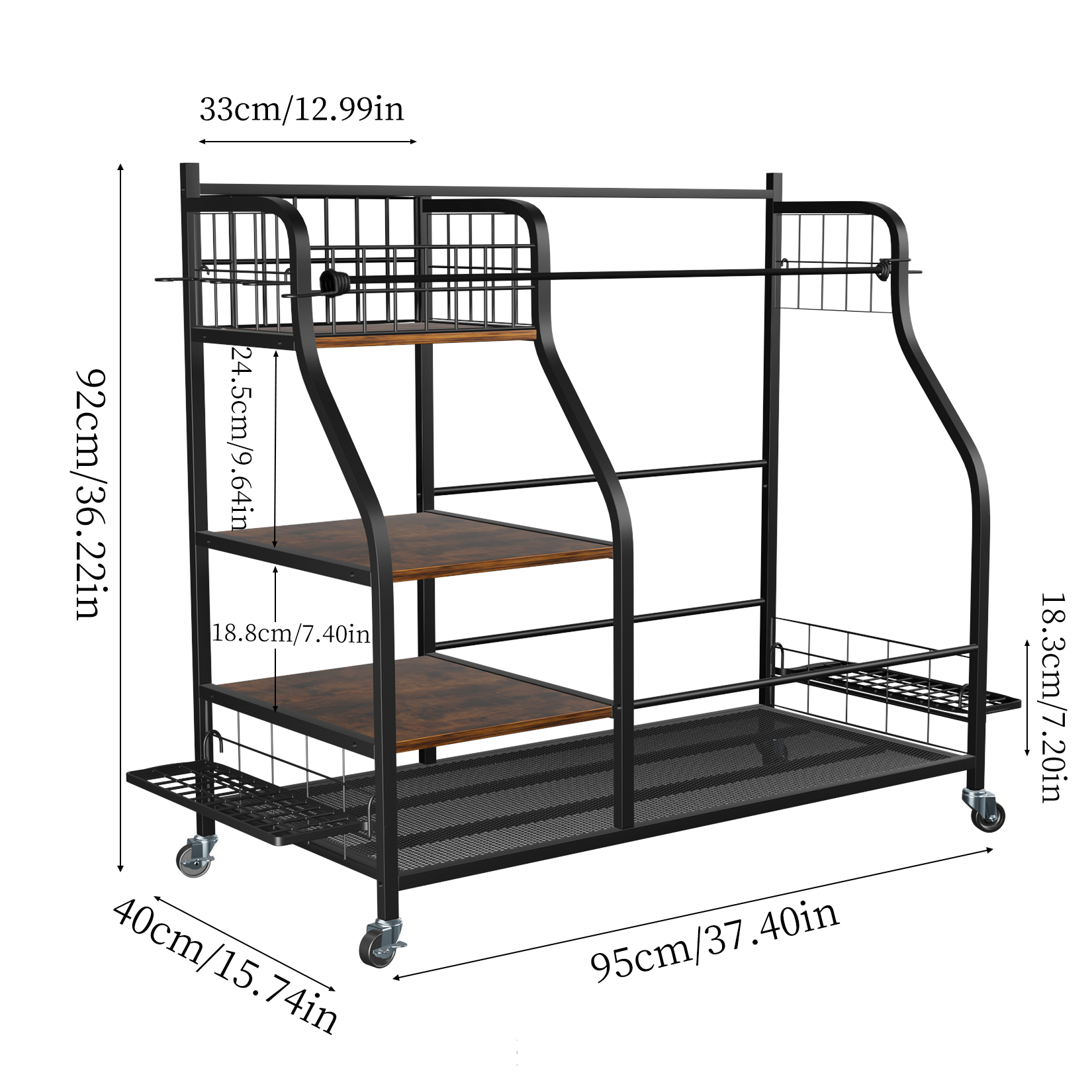Rolling Golf Storage Rack Gara – Golf Equipment Garage Storage Bewertung und Preis