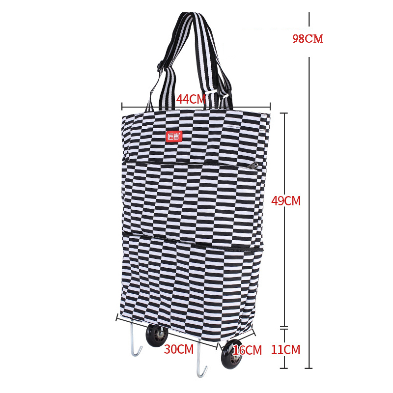 Portable Folding Shopping Cart – Pull Cart Fold Bewertung und Preis