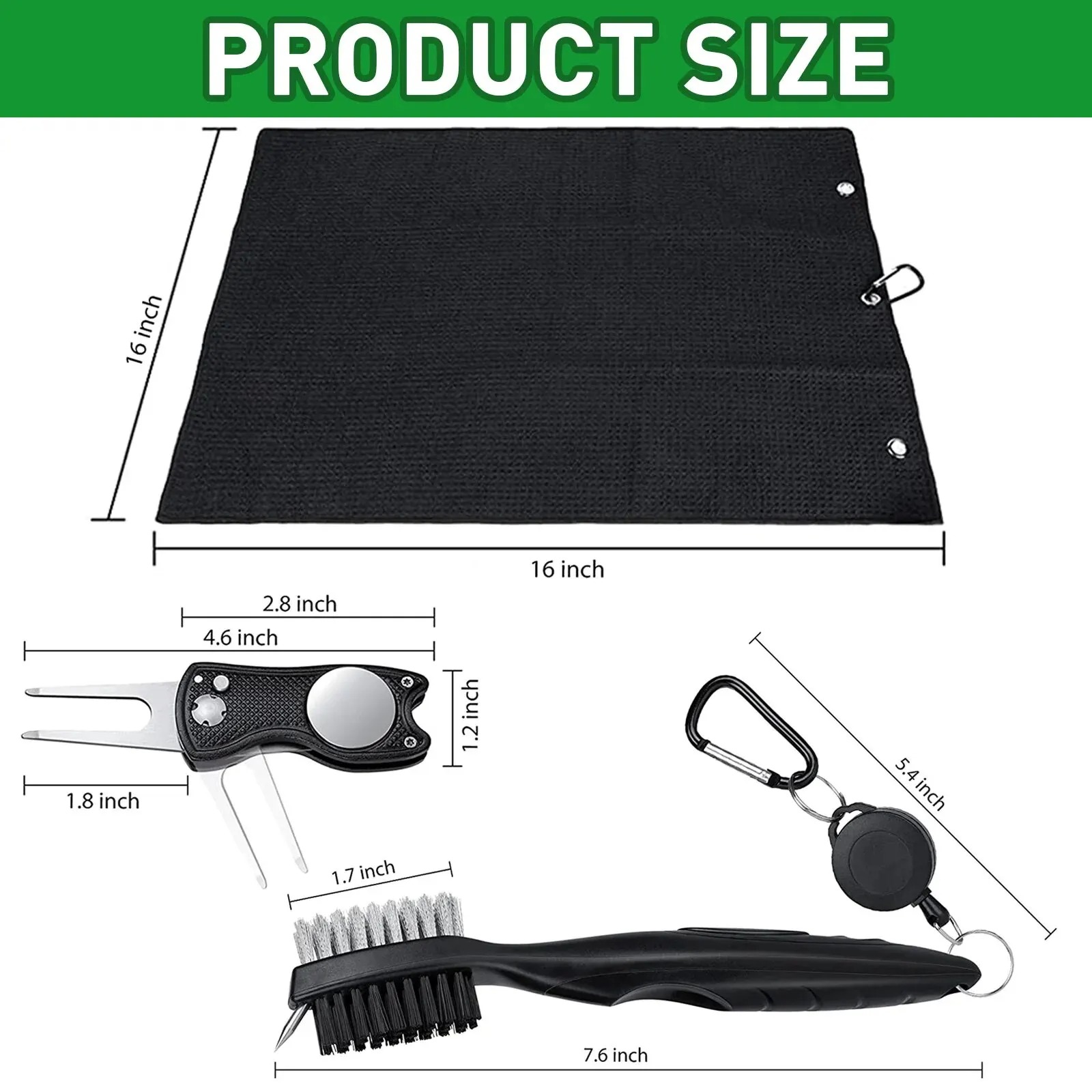 Golf Club Brush and Towel Clea – Golf Equipment Wholesale Bewertung und Preis