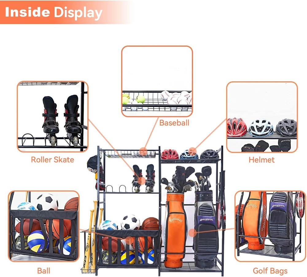 Garage Sports Equipment Organi – Golf Equipment Garage Storage Bewertung und Preis