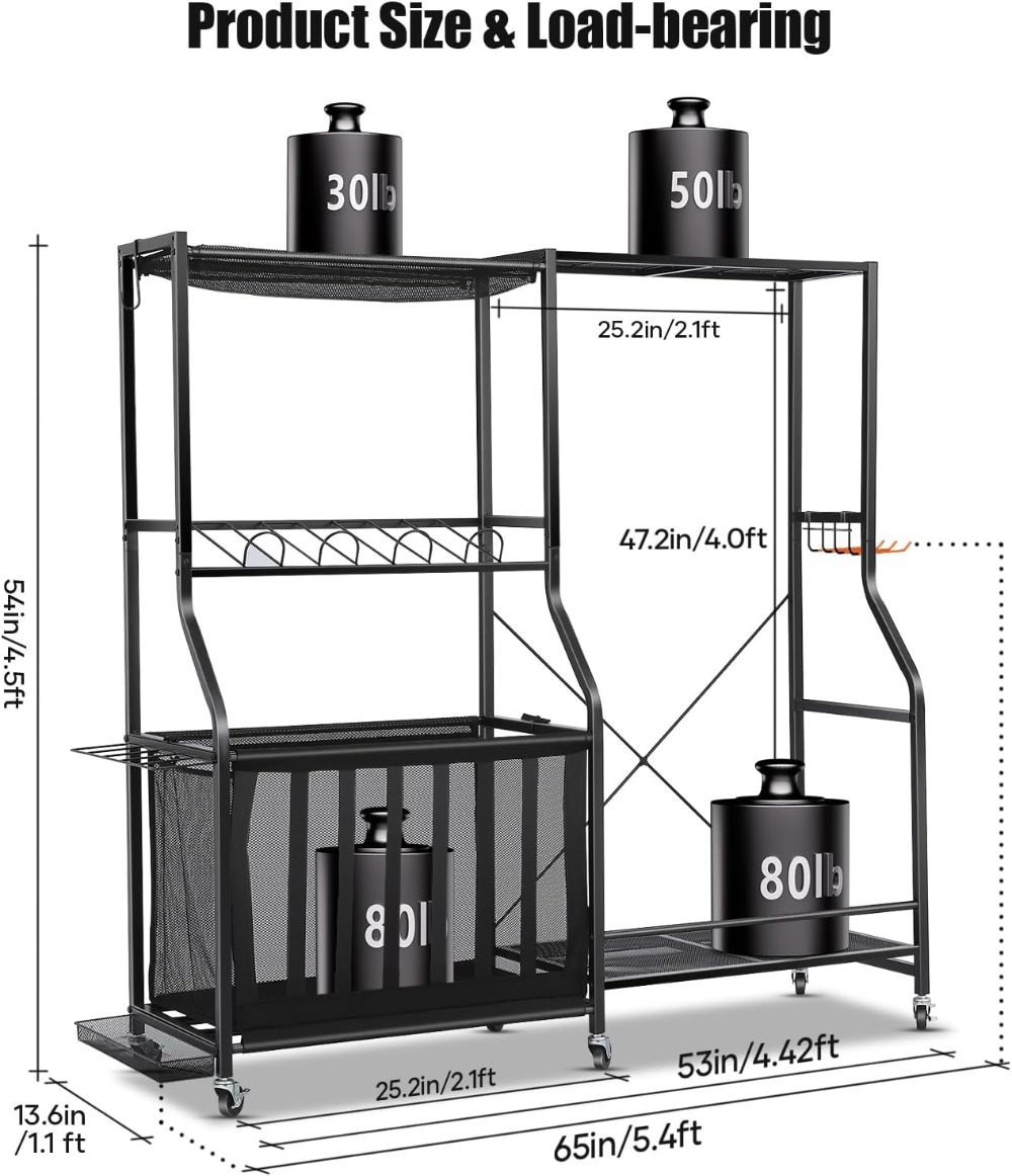 Heavy Duty Garage Sports Equip – Golf Equipment Garage Storage Bewertung und Preis