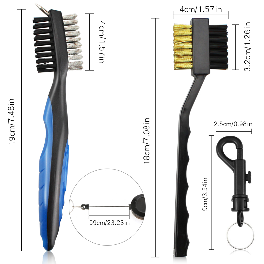 2Pcs/Set Golf Club Brush Golf  – Golf Equipment Suppliers Bewertung und Preis