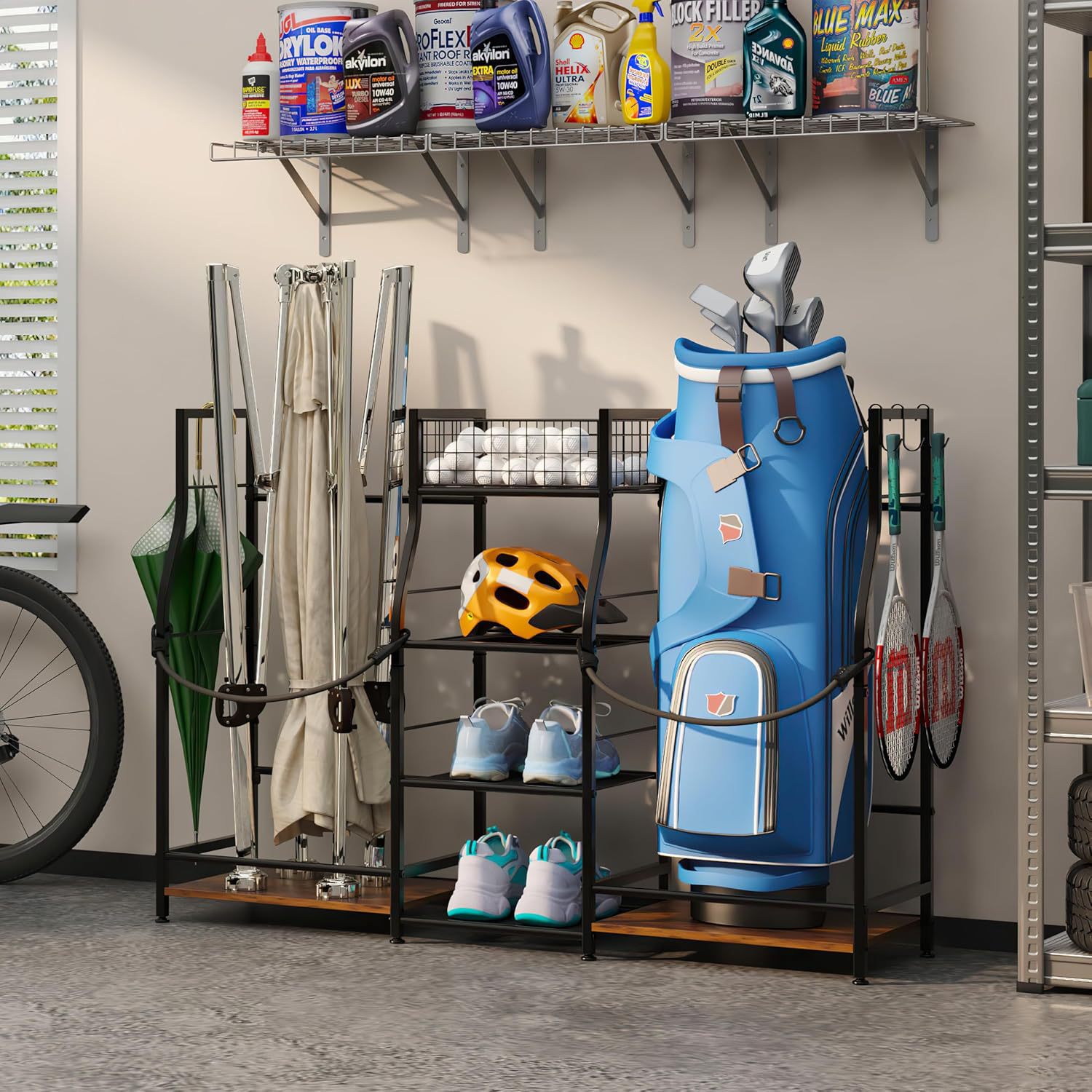 Cross-border factory direct sa – Golf Equipment Garage Storage Bewertung und Preis