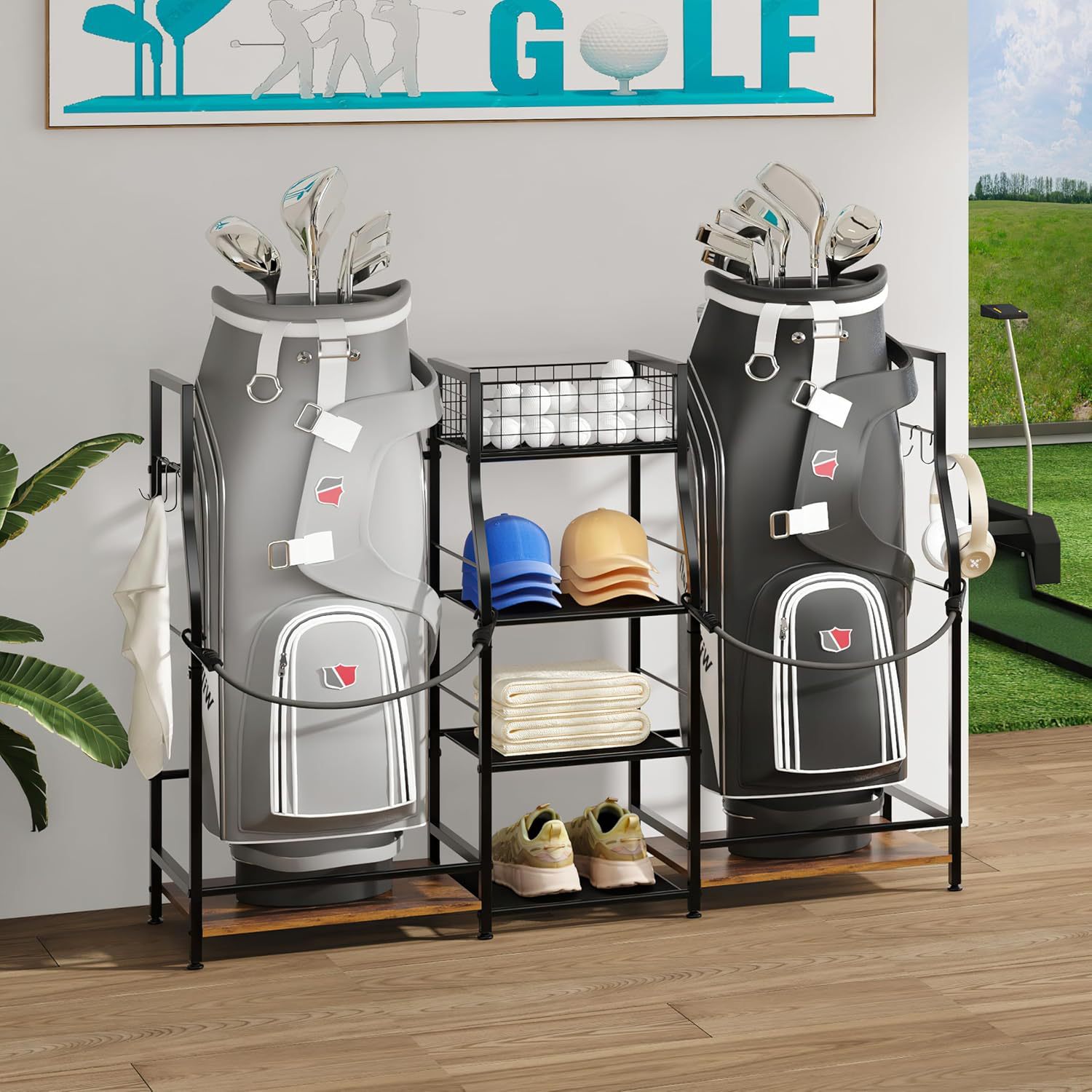 Cross-border factory direct sa – Golf Equipment Garage Storage Bewertung und Preis