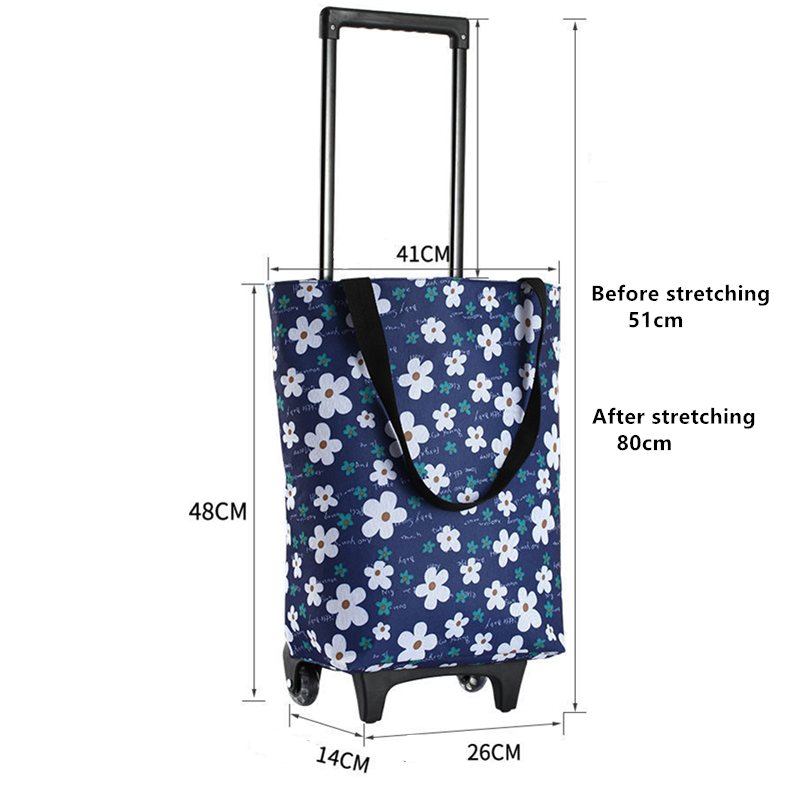 Folding Shopping Pull Cart Tro – Pull Cart Fold Bewertung und Preis