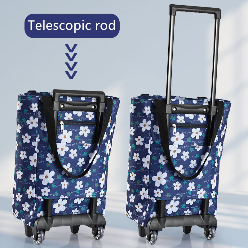 Folding Shopping Pull Cart Tro – Pull Cart Fold Bewertung und Preis