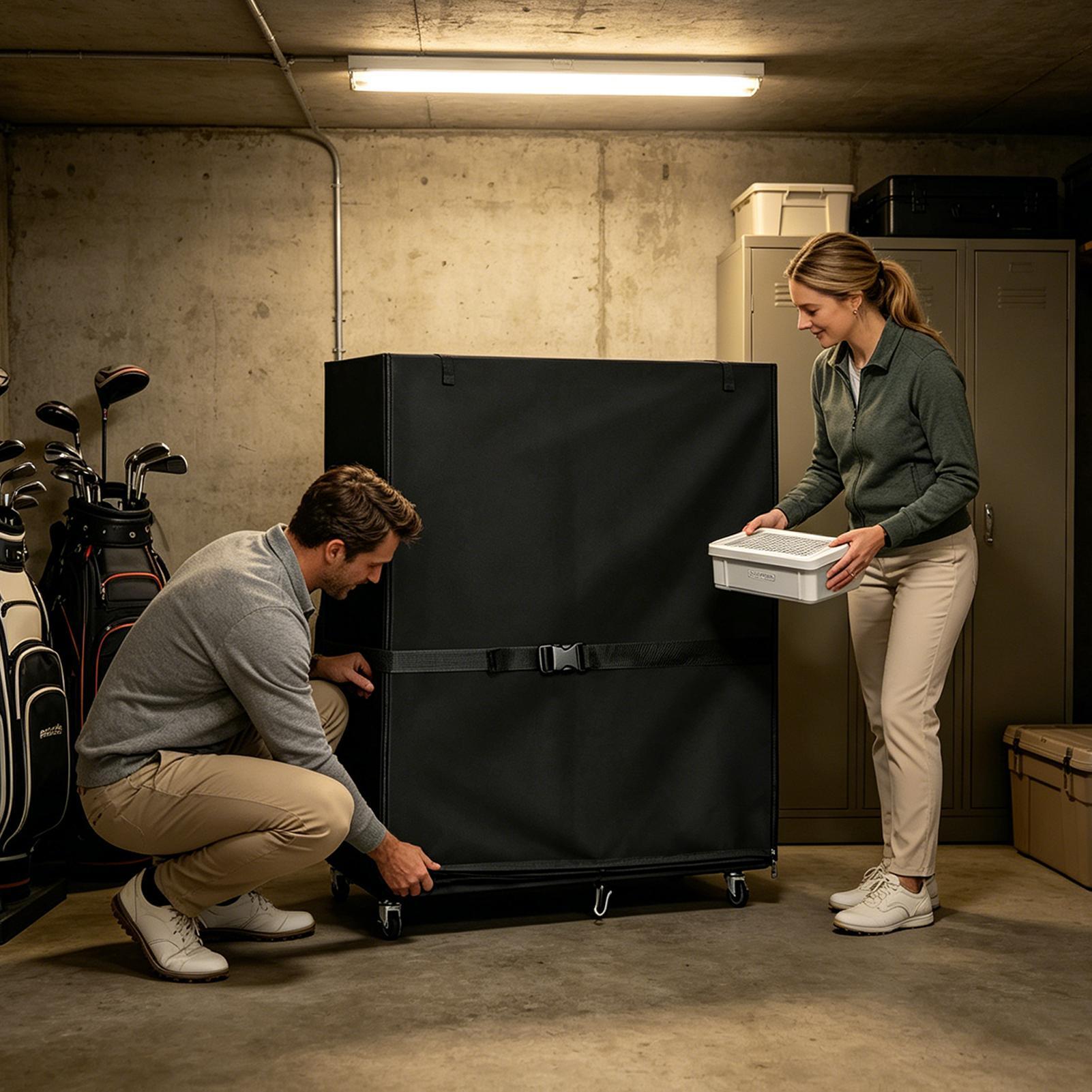 Golf Bag Storage Cover Oxford  – Golf Equipment Garage Storage Bewertung und Preis