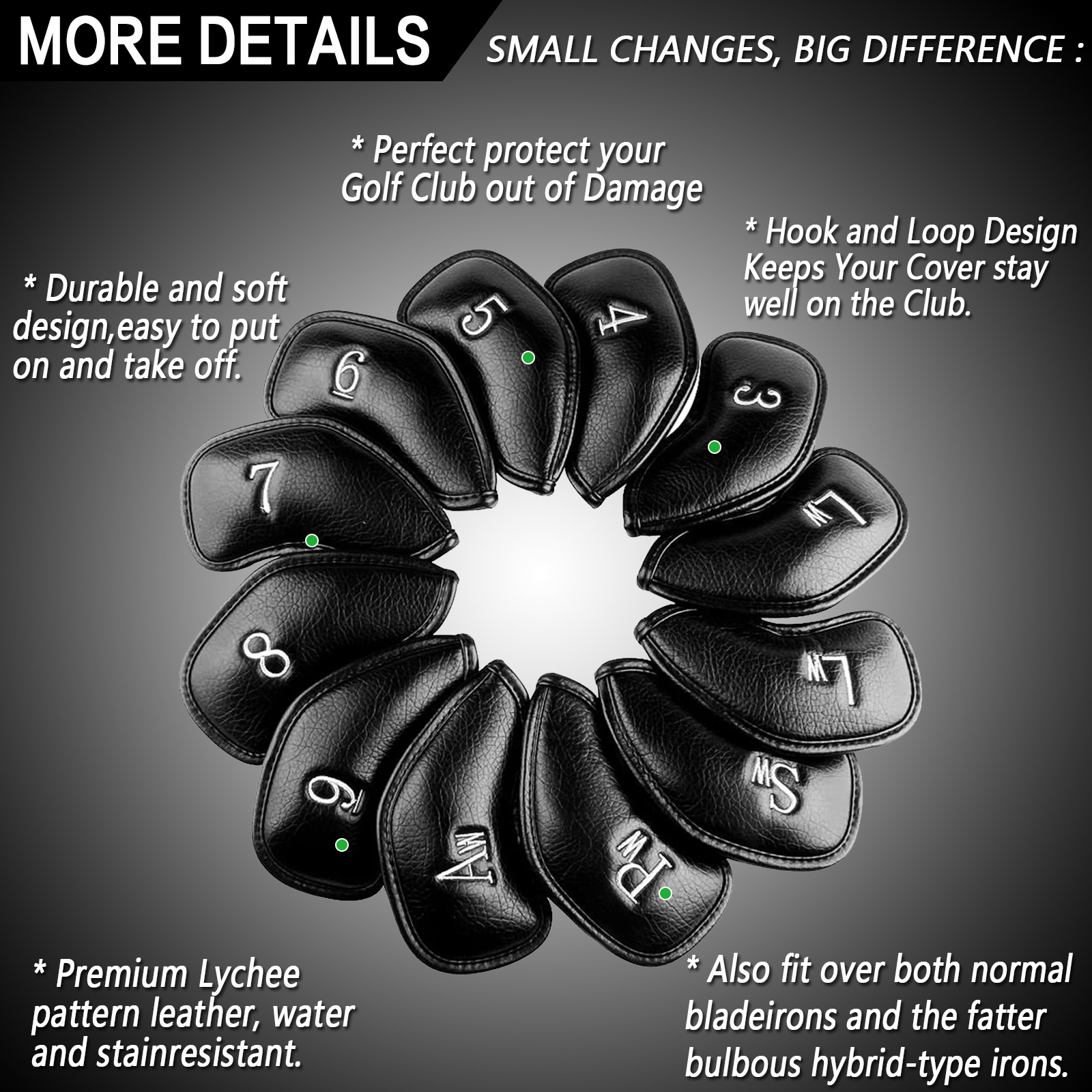 Premium Synthetic Leather Styl – Golf Equipment Suppliers Bewertung und Preis