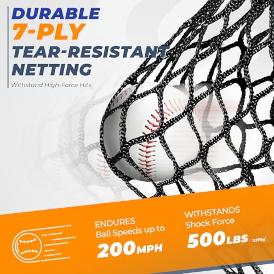 7 x 7 Feet Baseball Net, Baseb – Practice Net Hitting Bewertung und Preis
