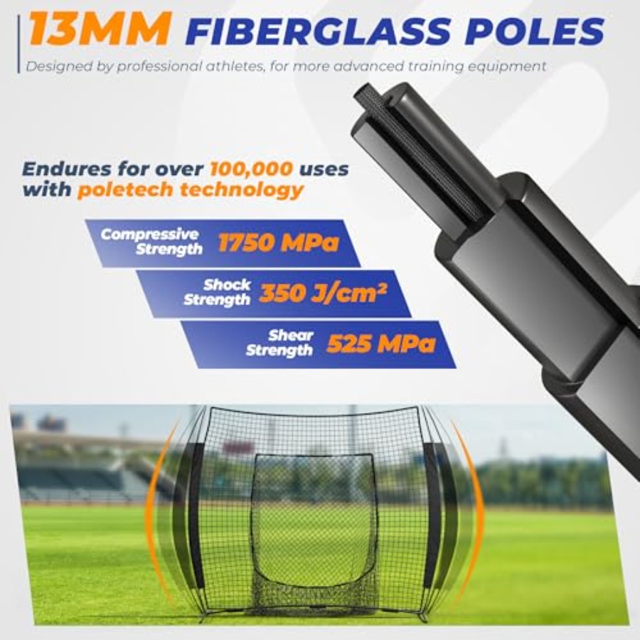 7 x 7 Feet Baseball Net, Baseb – Practice Net Hitting Bewertung und Preis