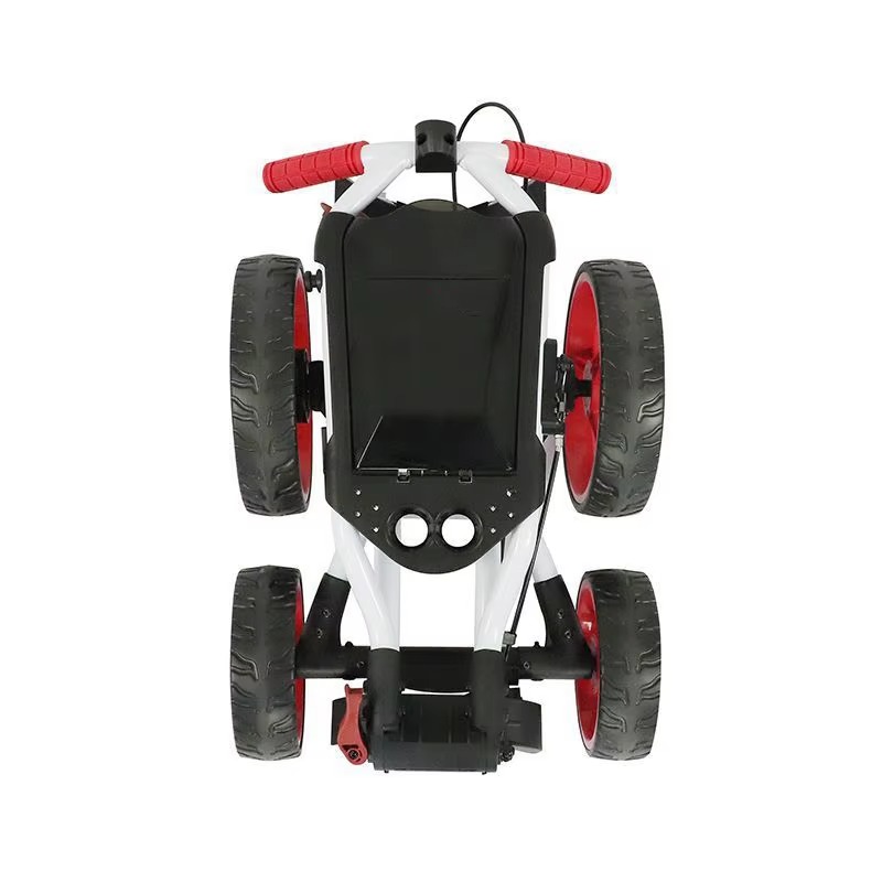 Golf Push Cart 4 Wheel Sturdy  – Pull Cart Fold Bewertung und Preis