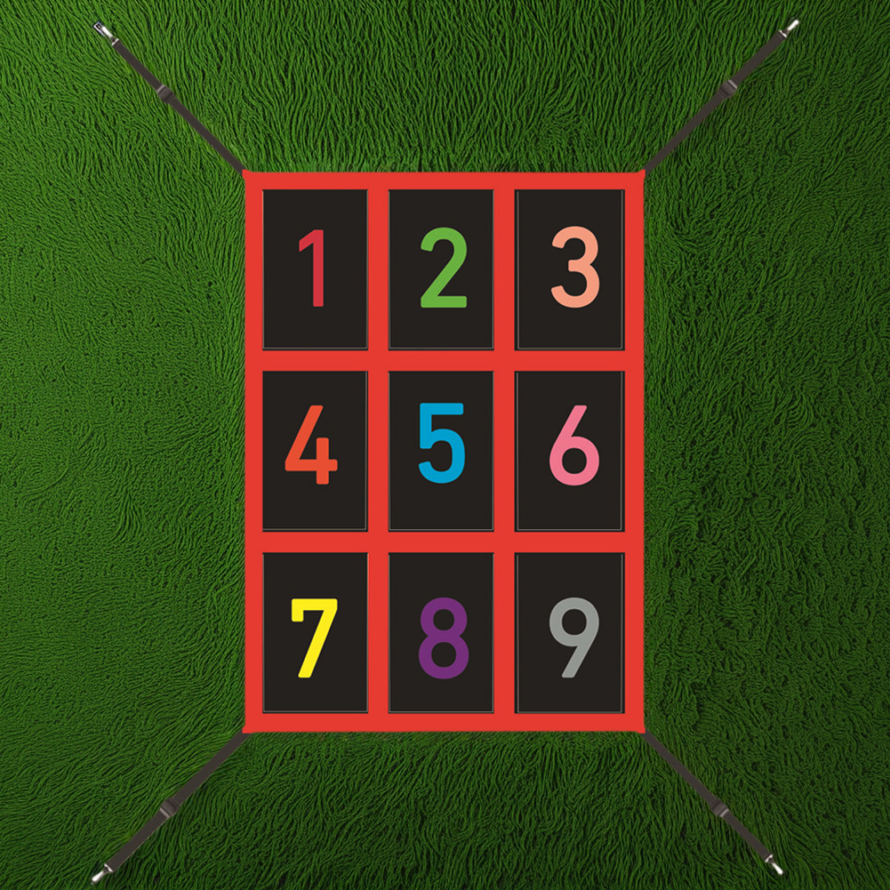 9-Section Numbered Strike Zone – Practice Net Hitting Bewertung und Preis