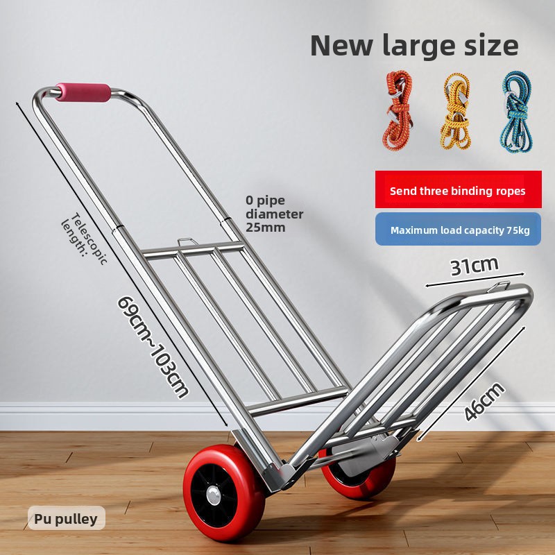 Hand-pulled Cart Folding Porta – Pull Cart Fold Bewertung und Preis