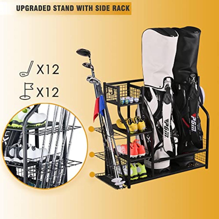 Golf Bag Garage Storage Organi – Golf Equipment Garage Storage Bewertung und Preis
