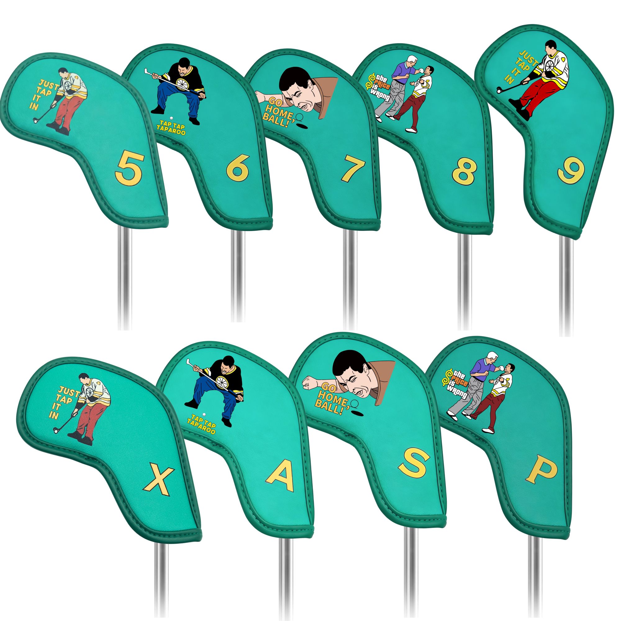 9 pcs Golf Iron Covers with Fu – Golf Equipment Suppliers Bewertung und Preis