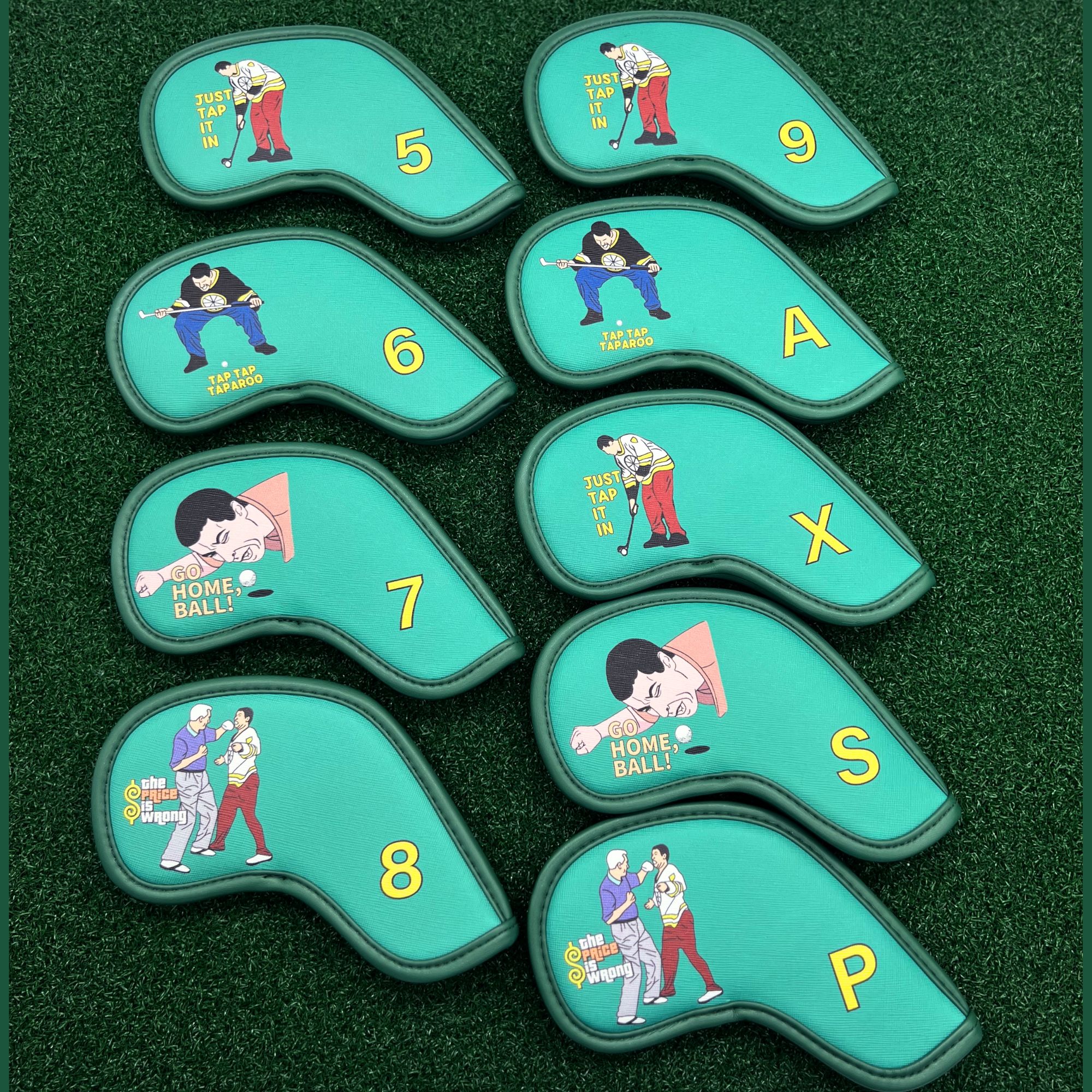 9 pcs Golf Iron Covers with Fu – Golf Equipment Suppliers Bewertung und Preis