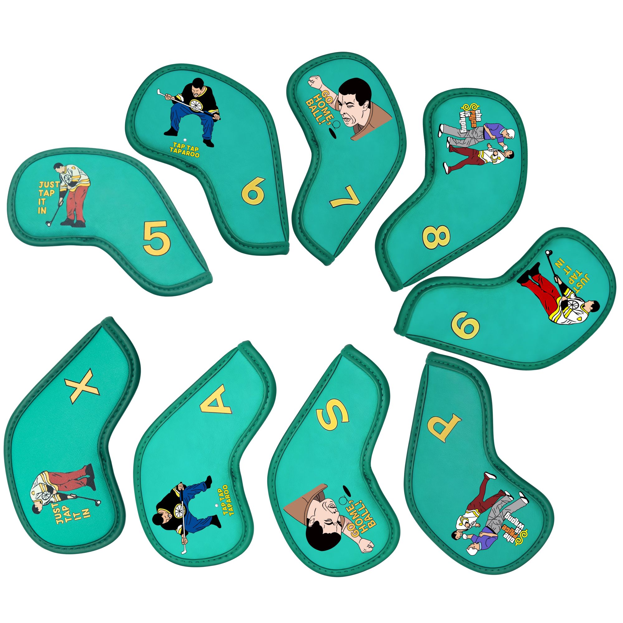 9 pcs Golf Iron Covers with Fu – Golf Equipment Suppliers Bewertung und Preis