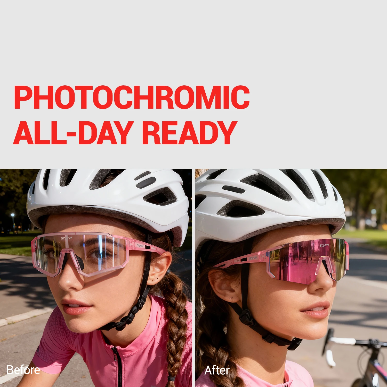 SCVCN Pink Cycling Glasses Bic – Golf Equipment Photos Bewertung und Preis