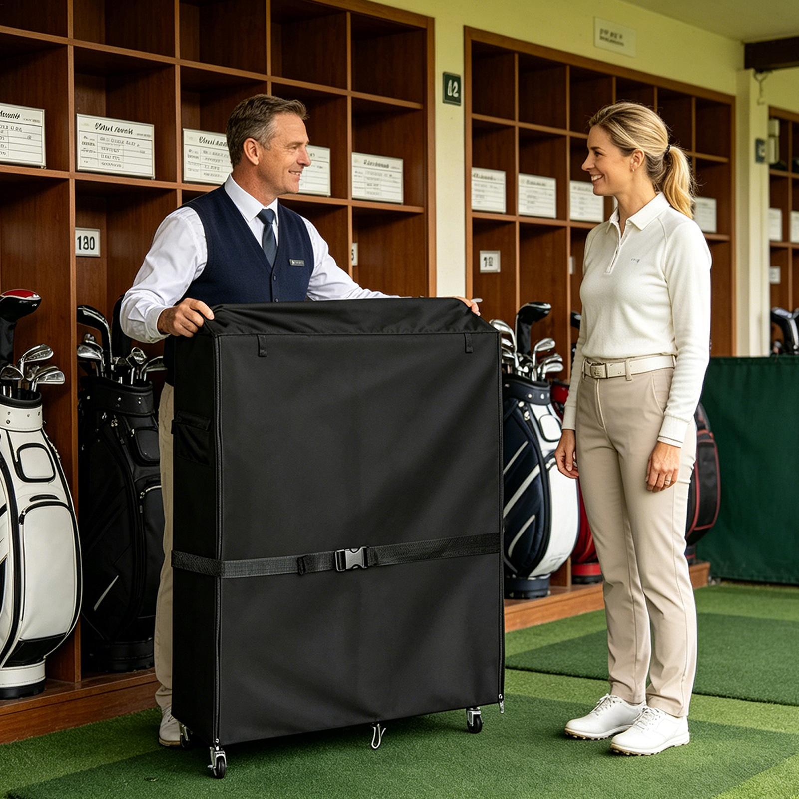 Golf Bag Stand Covers Oxford G – Golf Equipment Garage Storage Bewertung und Preis