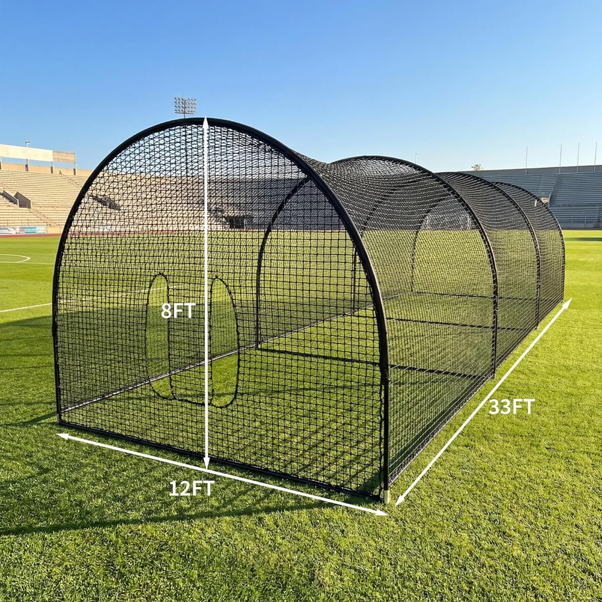 33FT/22FT Baseball Batting Cag – Practice Net Hitting Bewertung und Preis